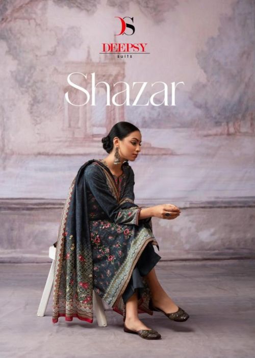 Deepsy Shazar Designer Cotton Salwar Kameez Collection