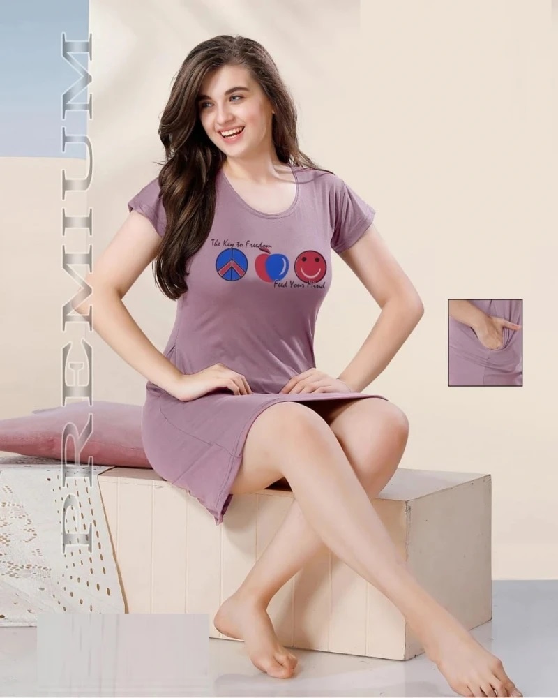 Summer Special Vol D477 Cotton Short Night Suits Collection