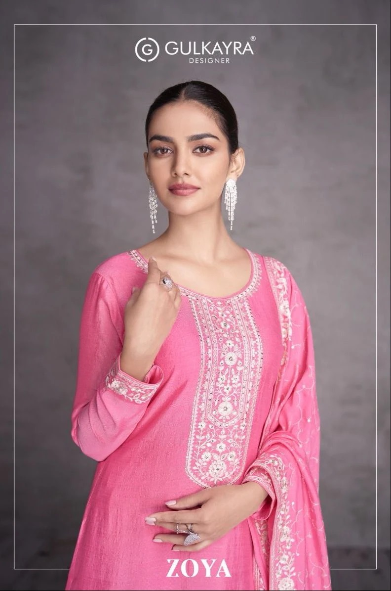 Gulkayra Zoya Silk Salwar Suit Collection