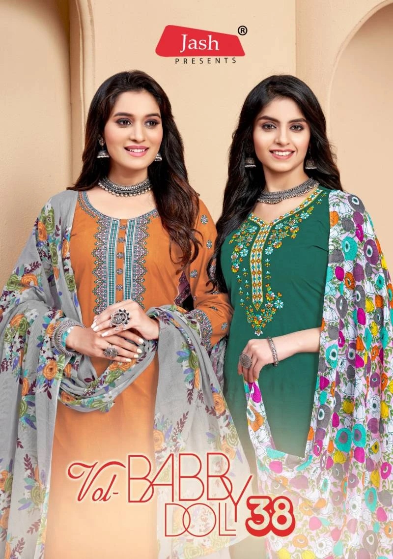 Jash Baby Doll Vol 38 Patiyala Cotton Dress Material Collection