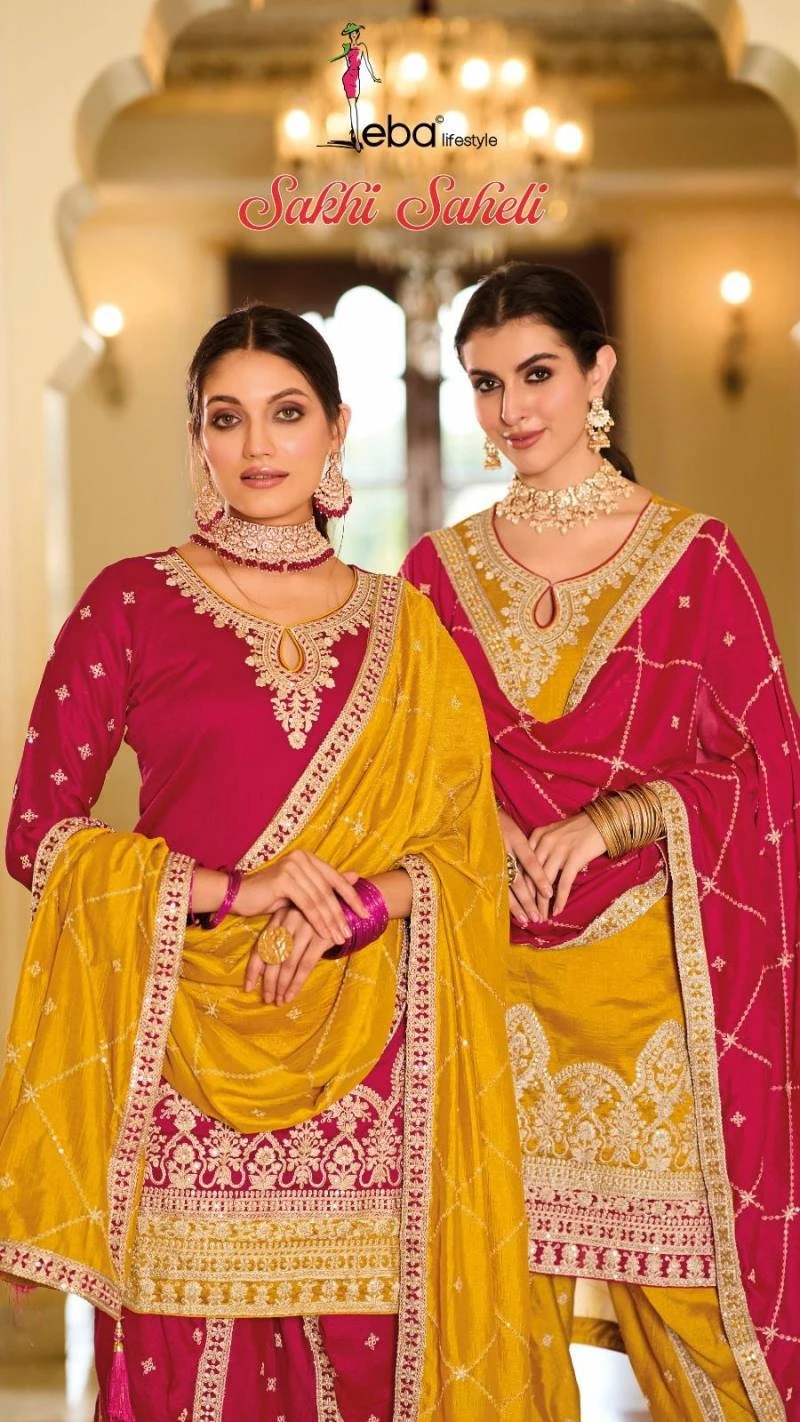 Eba Sakhi Saheli Designer Embroidery Ready Made Collection