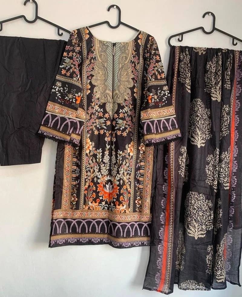 Keval Fab Alija B Vol 25 Karachi Cotton Ready Made Salwar Kameez