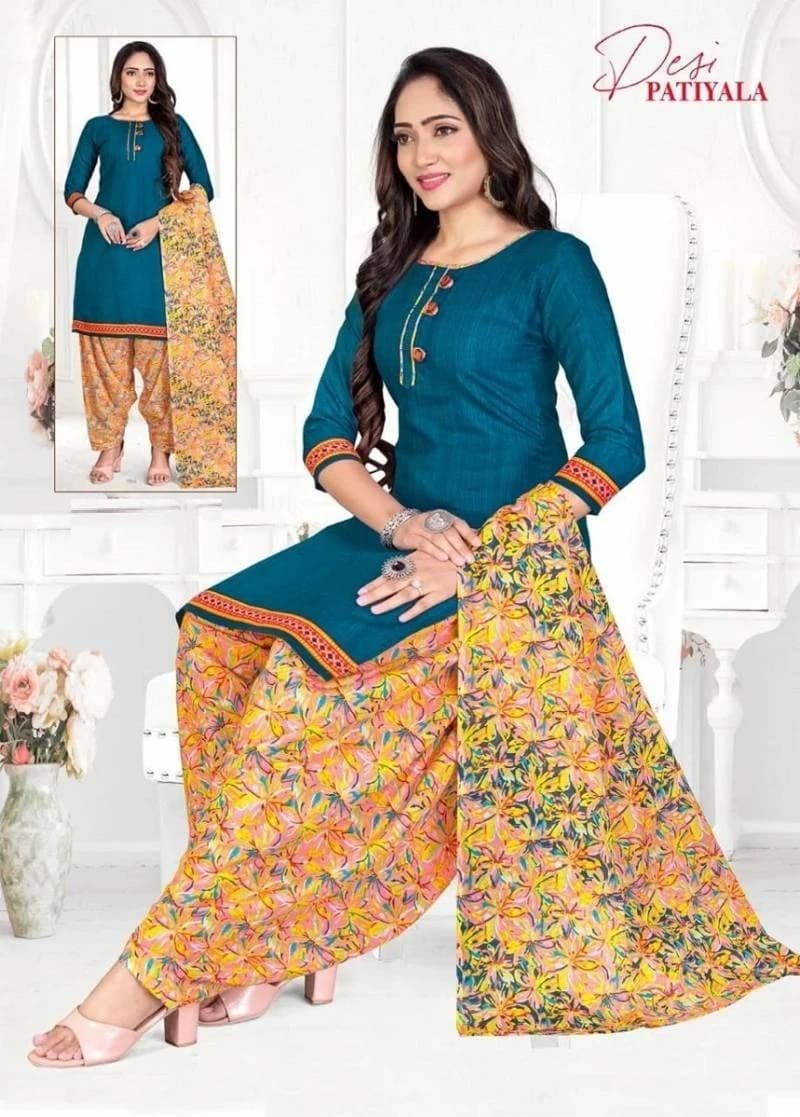 Ganesha Desi Patiyala Vol 8 Full Stitched Dress Collection