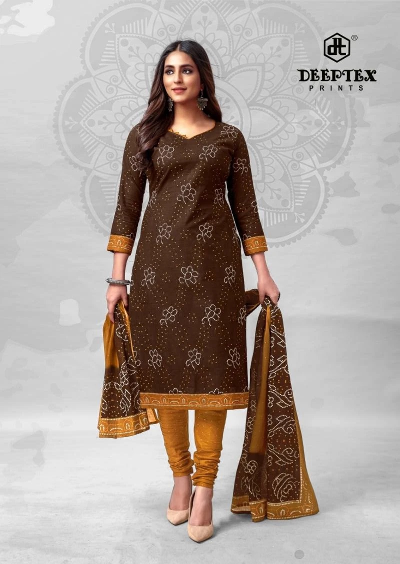 Deeptex Classic Chunaris Vol 31 Cotton Bandhani Dress Material