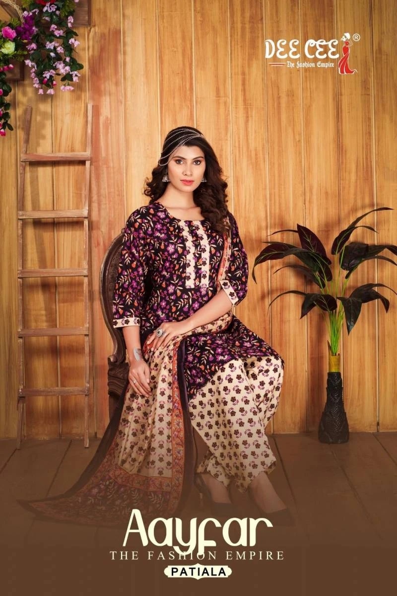 Deecee Aayfar Cotton Ready Made Dress Collection