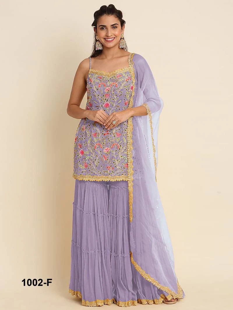 Super Hit 1002 Georgette Salwar Suit Collection