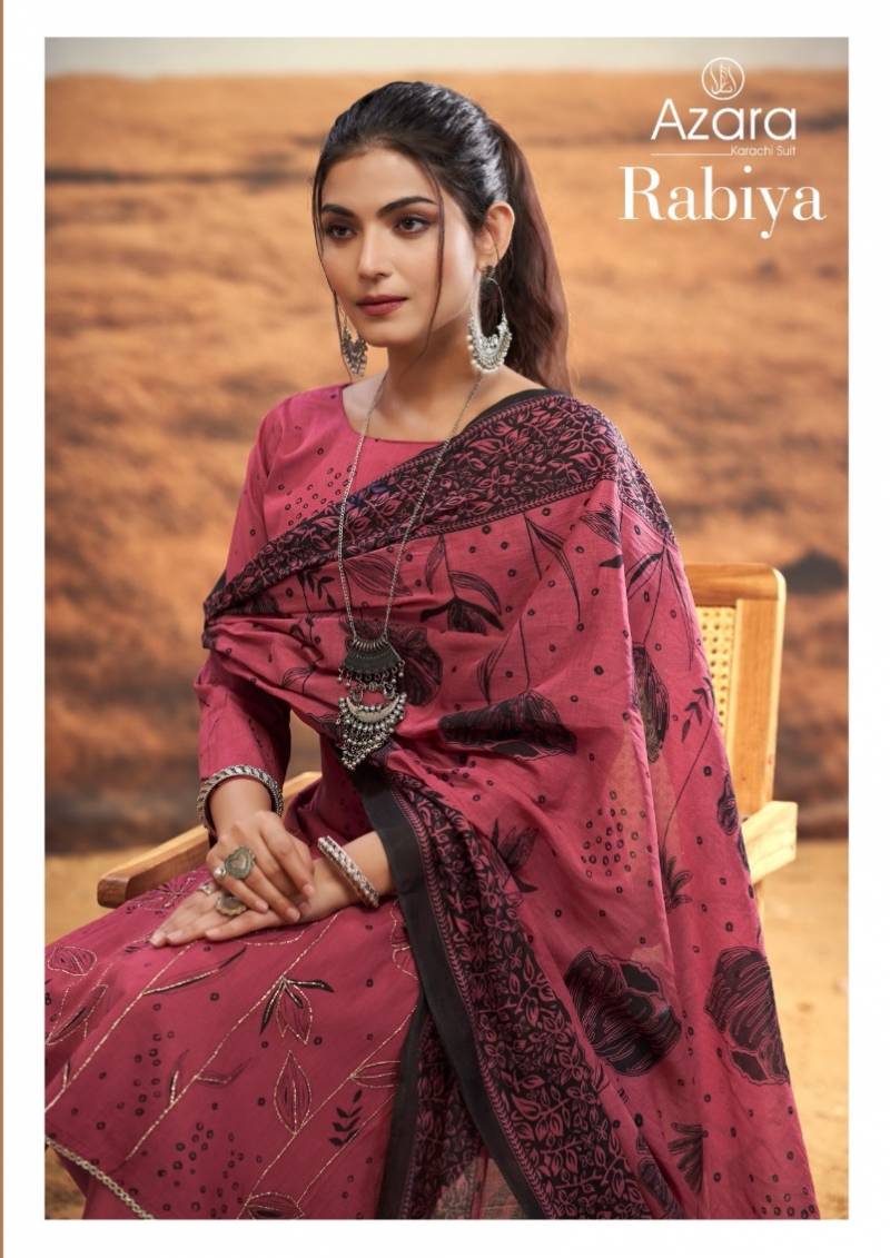 Radhika Azara Rabiya Cotton Dress Material Collection