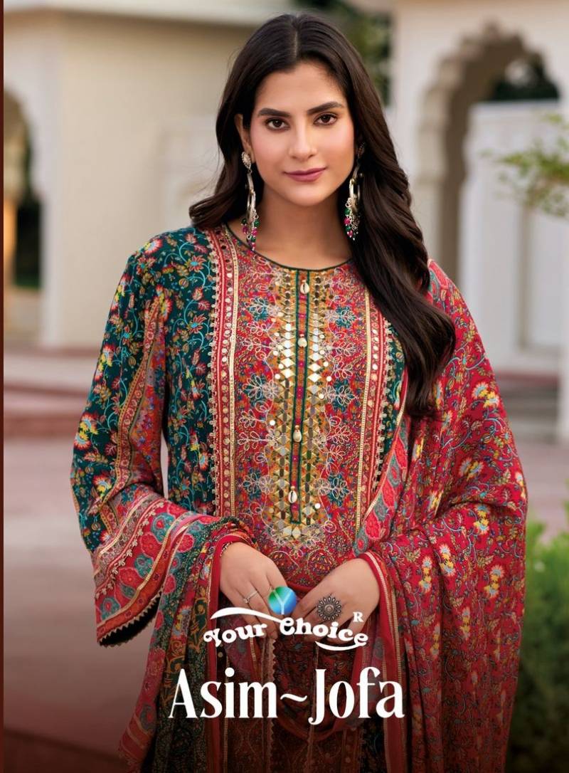 Your Choice Asim Jofa Handwork Edition 1 Designer Salwar Suits