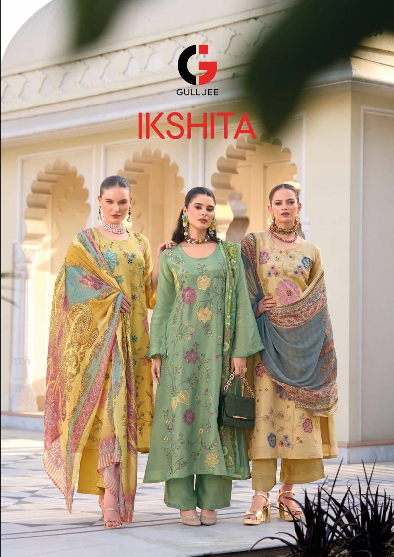Gull Jee Ikshita Embroidered Salwar Suits Collection