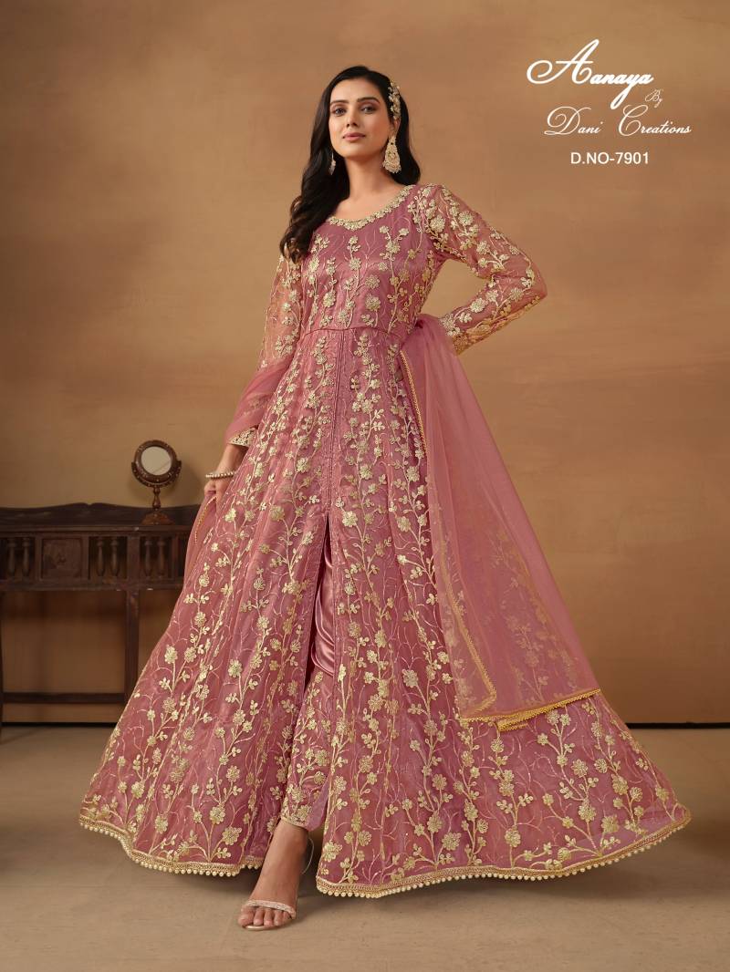 Aanaya Vol 179 Embroidery Designer Salwar Kameez Collection