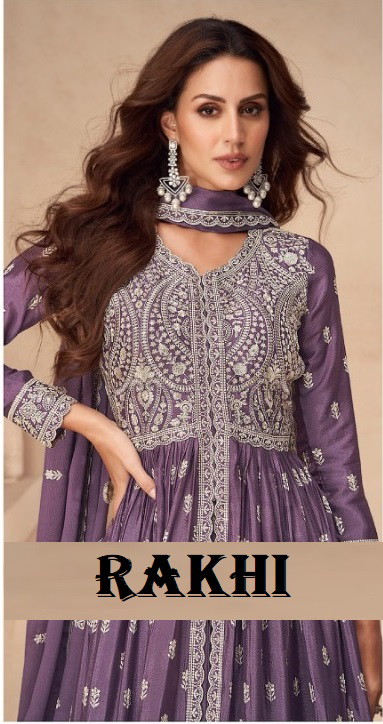Rakhi 10136 To 10139 Designer Embroidered Salwar Suits Collection