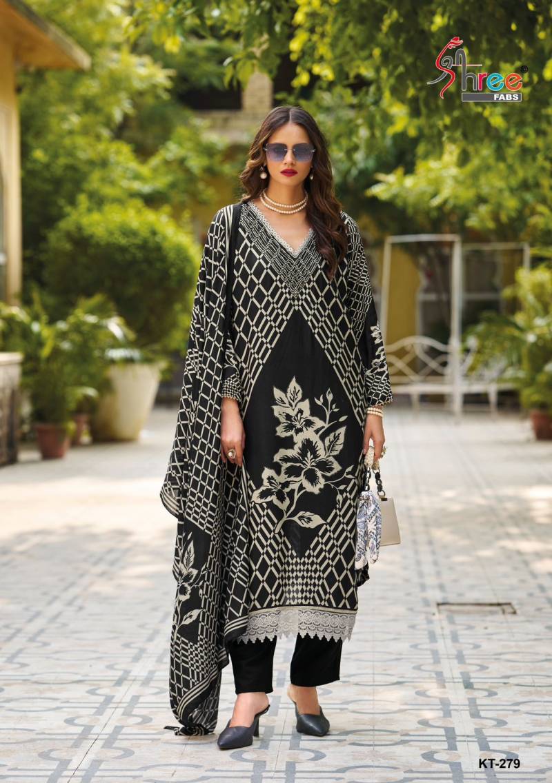 Shree Kt 279 Viscose Digital Designer Salwar Suits Collection