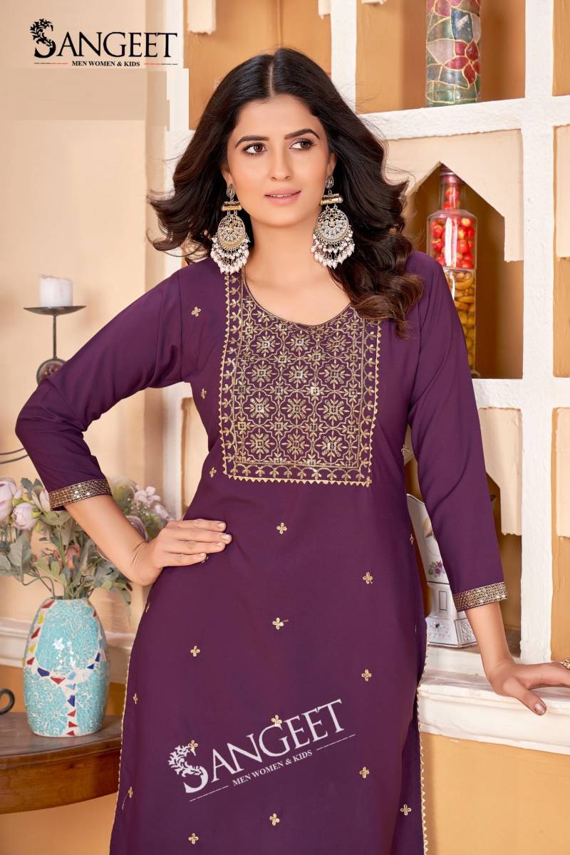 Sangeet Mallipoo Short Kurti Vol 2 Malai Daily Wear Kurti Collection