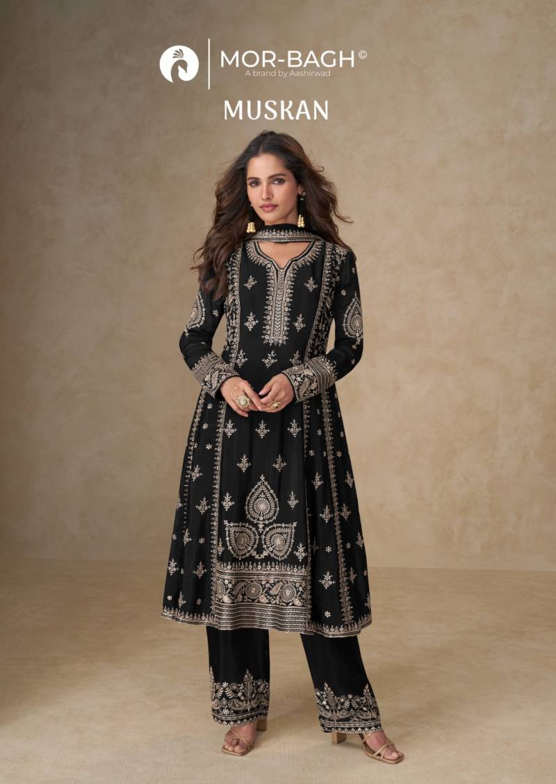 Aashirwad Mor Bagh Muskan Designer Salwar Suit Collection