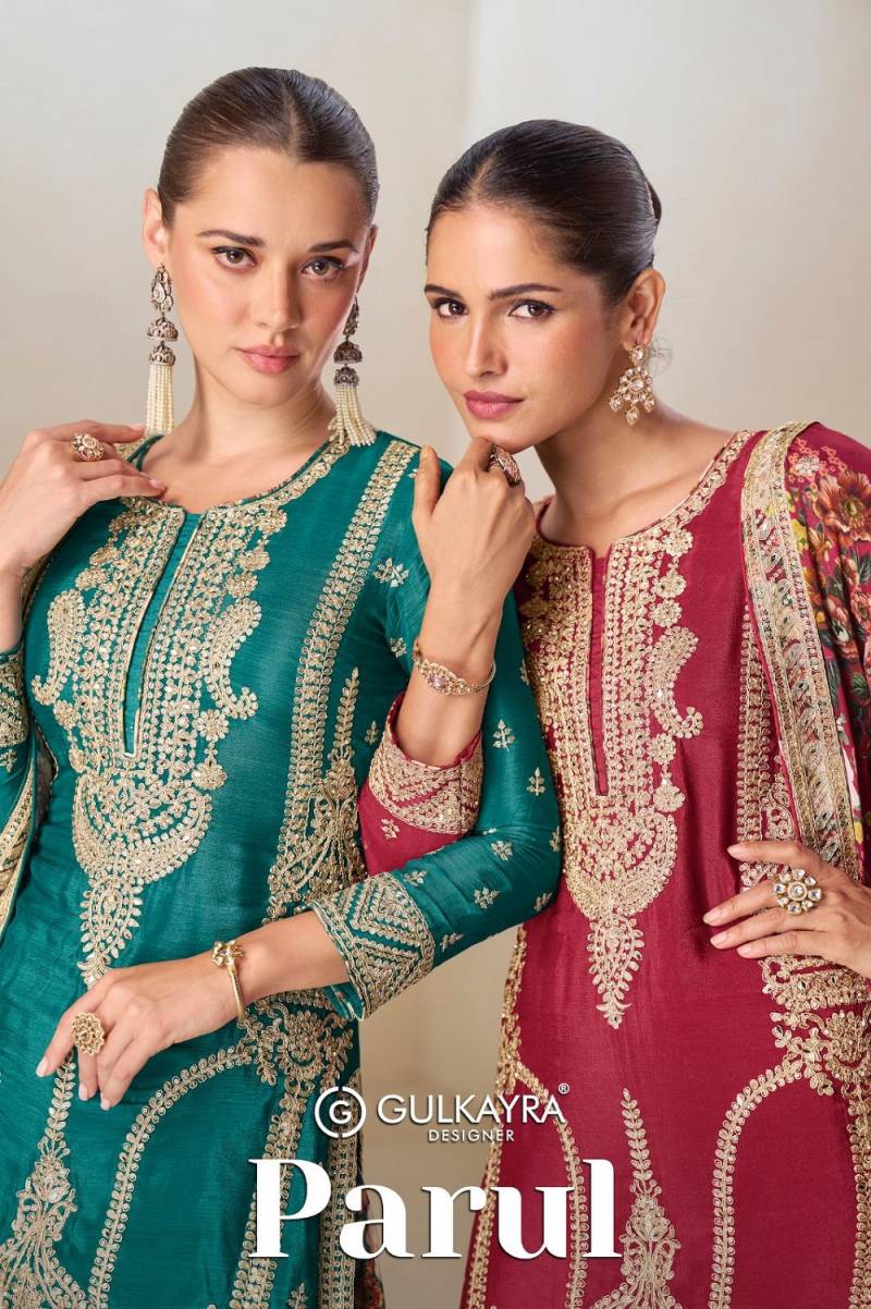 Gulkayra Parul Designer Embroidered Salwar Suit Collection