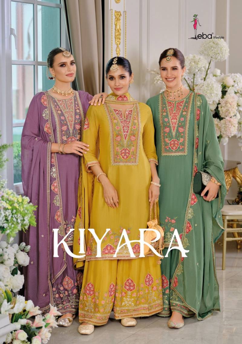 Eba Kiyara Designer Embroidered Readymade Salwar Suits Collection