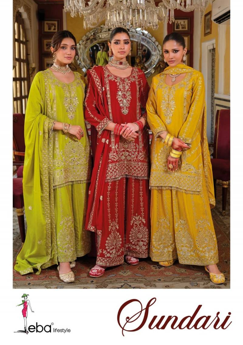 Eba Sundari Embroidered Designer Salwar Suit Collection