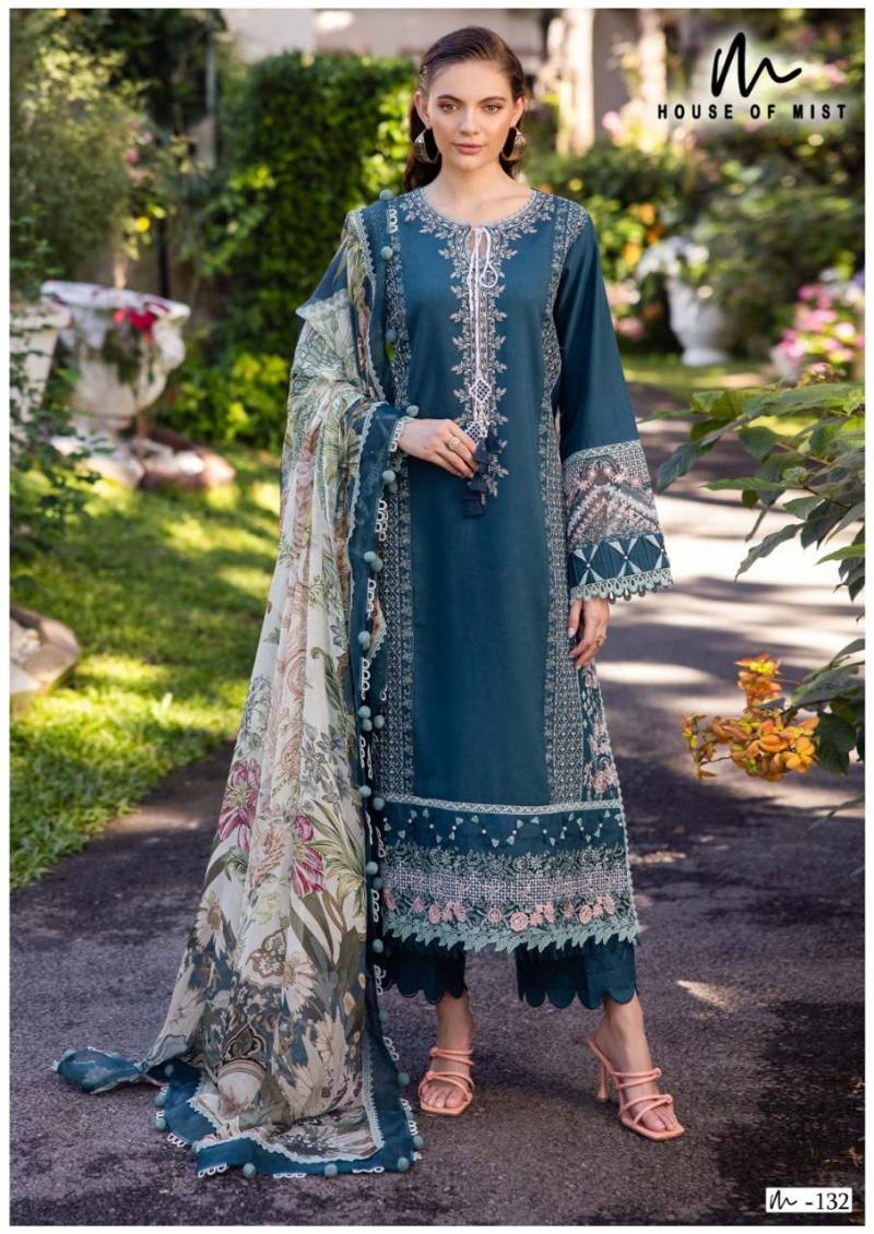 House Of Mist Ghazal Vol 14 Pakistani Dress Material Collection
