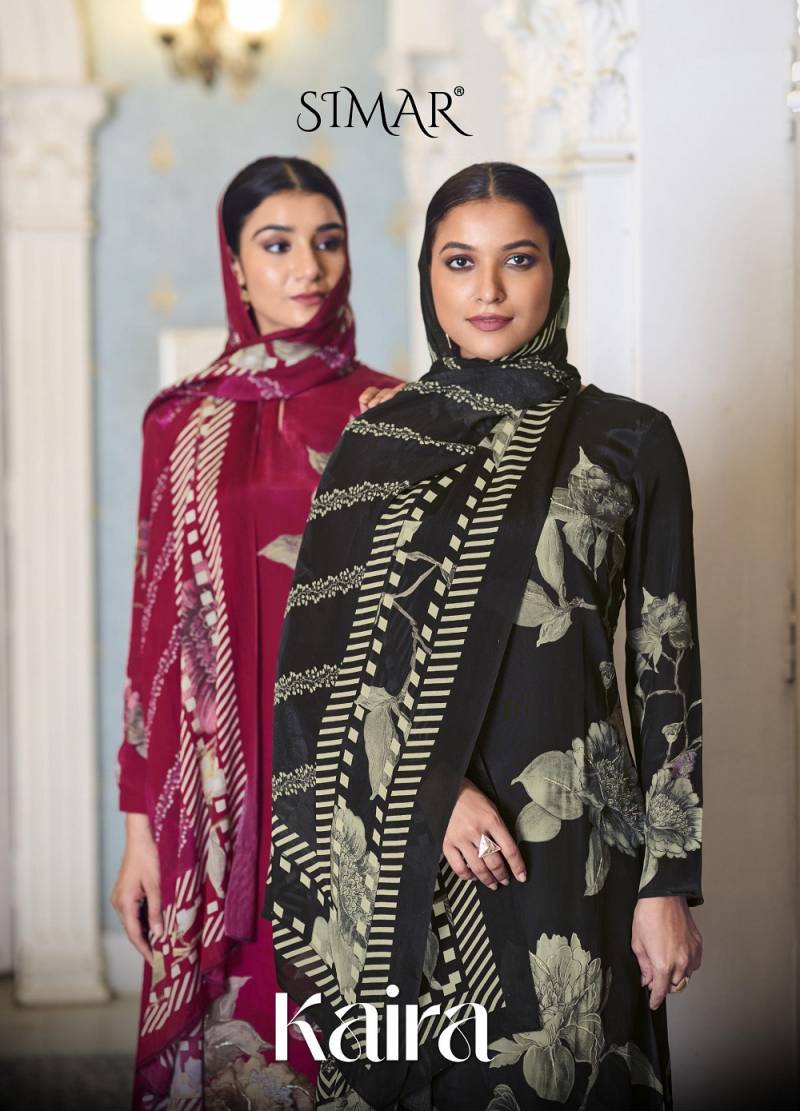 Glossy Simar Kaira Designer Printed Salwar Suit Collection