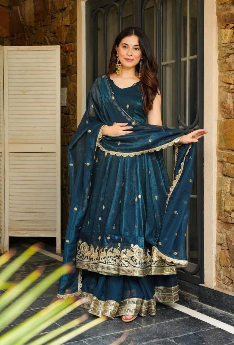Ruhi S 521 Embroidery Designer Readymade Salwar Suits Collection