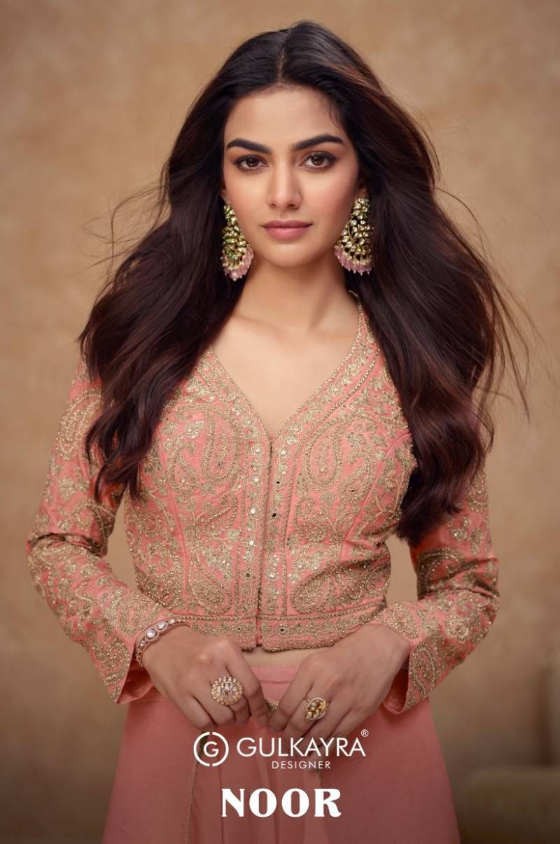 Gulkayra Noor Simar Silk Embroidery Readymade Suits Collection