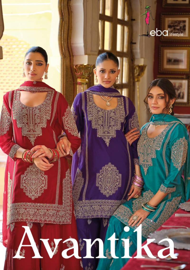Eba Avantika 1955 To 1958 Designer Salwar Suits Collection
