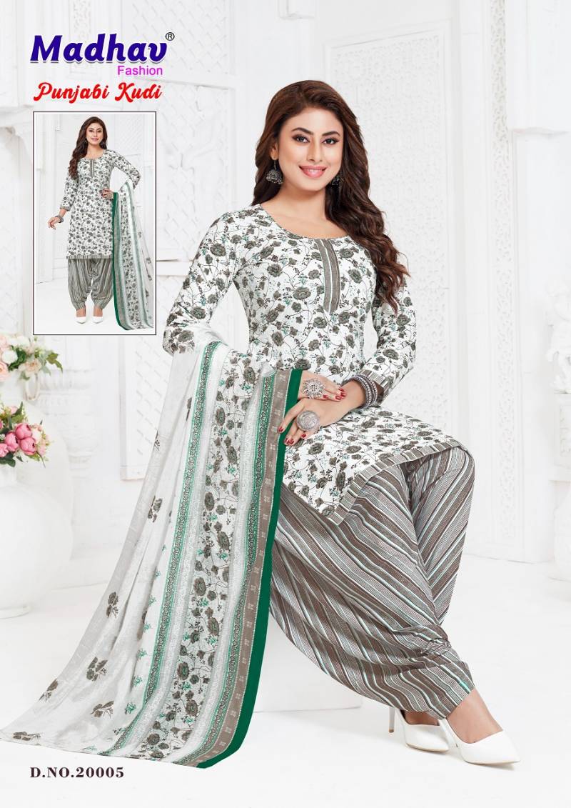 Madhav Punjabi Kudi Vol 20 Pure Cotton Dress Material Collection