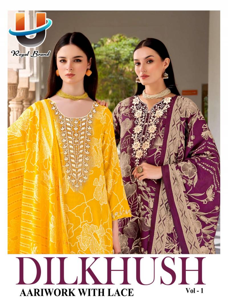 Royal Dilkhush Vol 1 Cotton Printed Designer Dress Material Collection