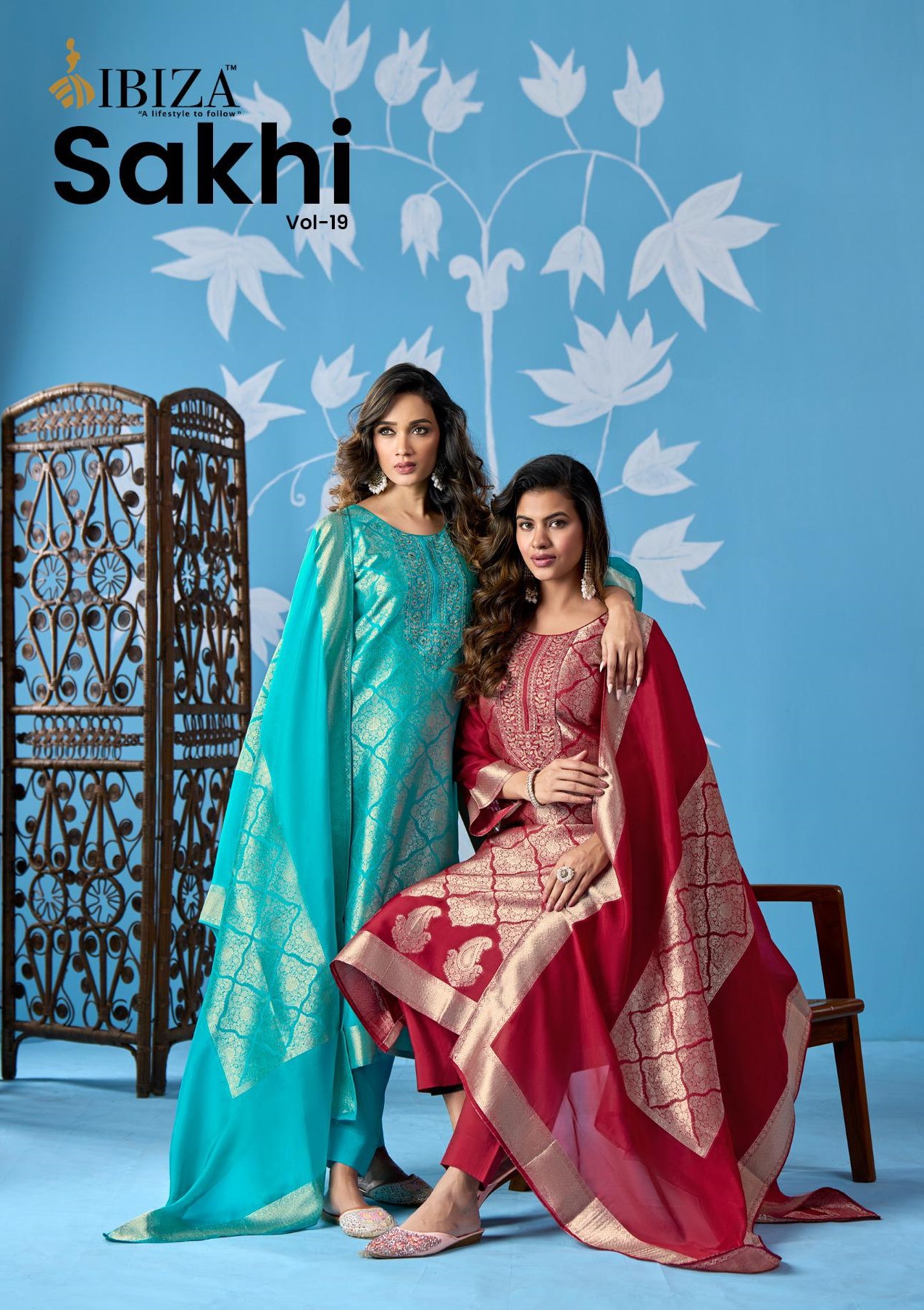 Ibiza Sakhi Vol 19 Banglory Silk Exclusive Designer Salwar Suits