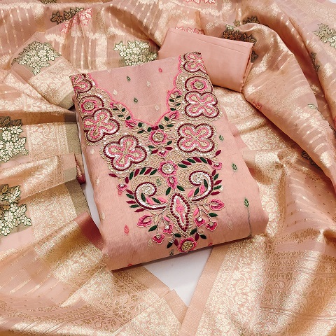 Navya Suit 205 Latest New Embroidery Dress Material Collection