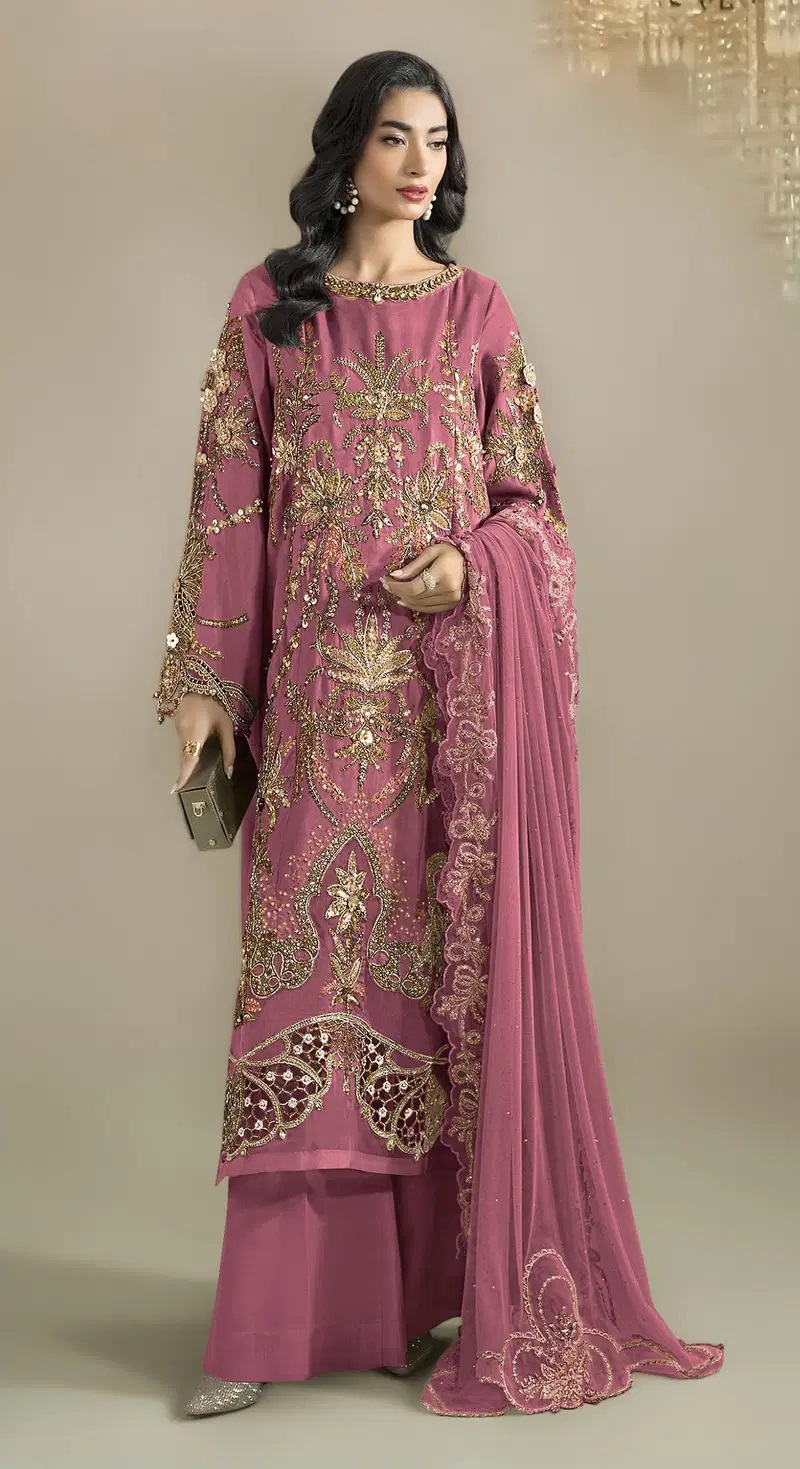 Shree 4021 A To D Chiffon Eid Special Embroidery Pakistani Suits