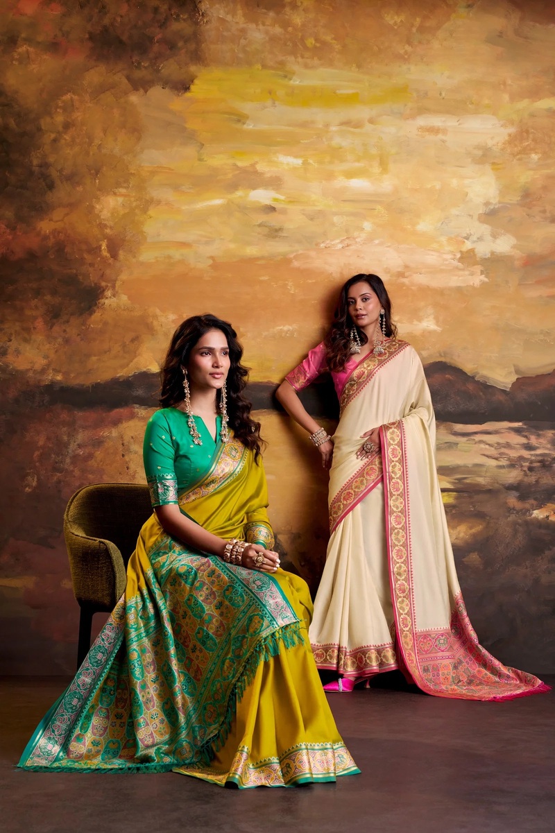 Rajpath Vrindavan Vol 2 Traditional Patola Silk Saree Collection