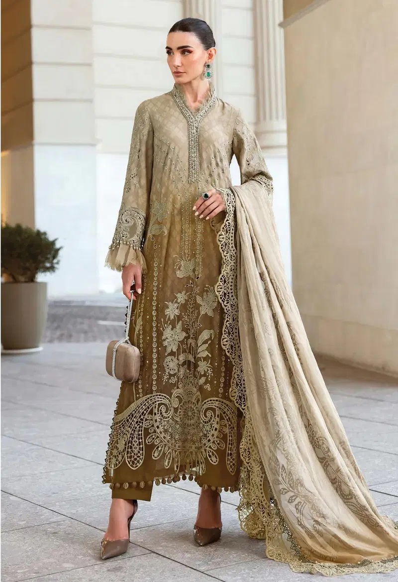 Deepsy Maria B Premium E To I Salwar Kameez Cotton Dupatta