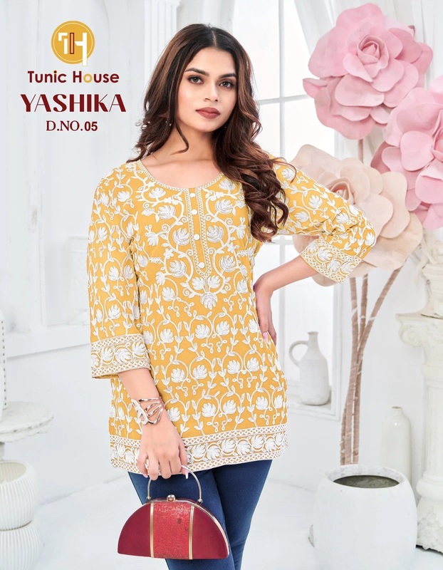Tunic House Yashika Vol 2 Georgette Ladies Tops Collection
