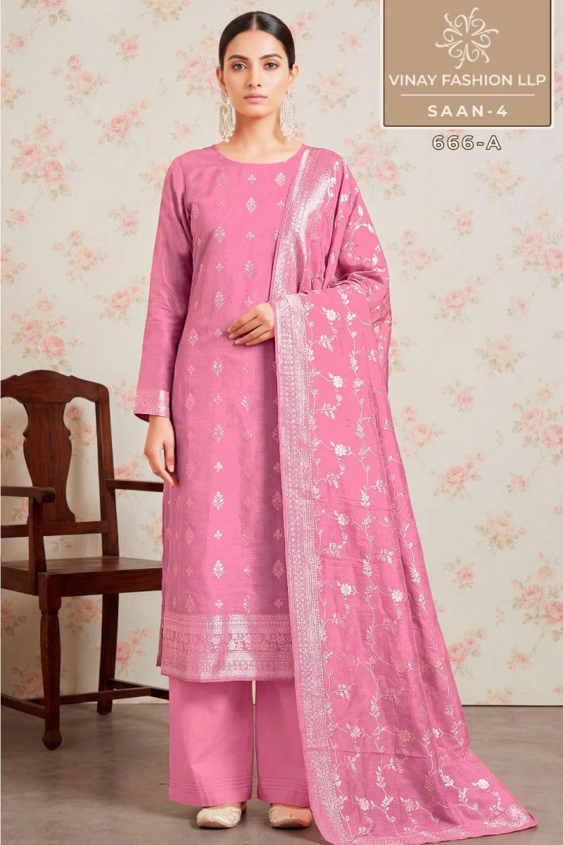 Vinay Kuleesh Saan Vol 4 Viscose salwar Kameez Collection