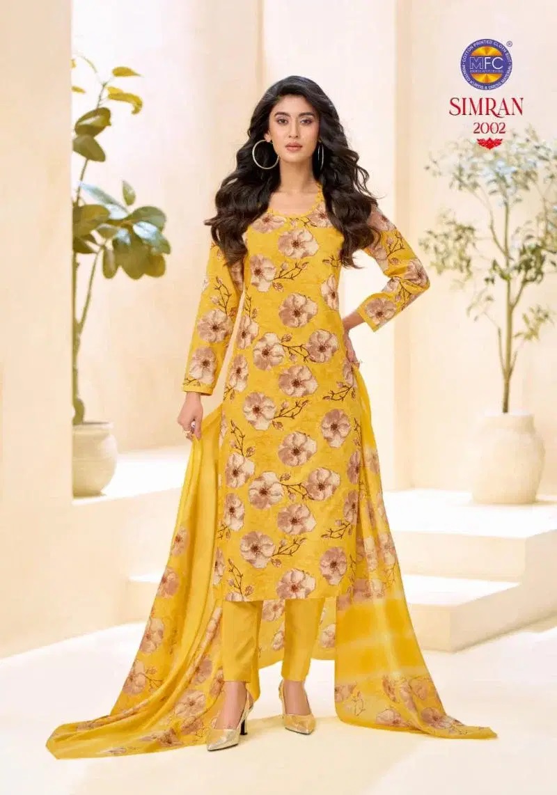 Mfc Simran Vol 2 Printed Cotton Dress Material Collection