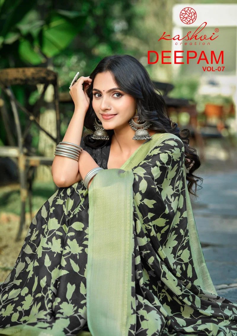 Kashvi Deepam Vol 7 Printed Saree Collection