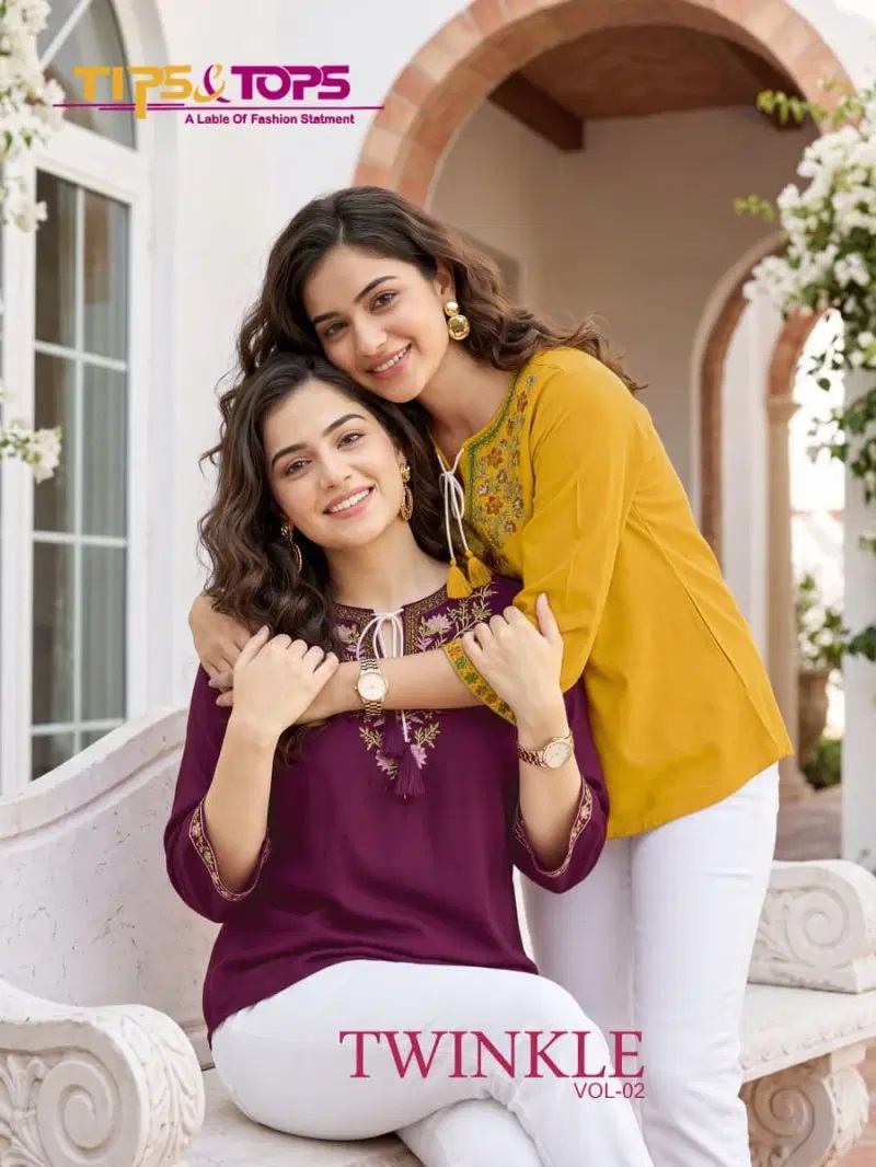 Tips And Tops Twinkle Vol 2 Daily Wear Trendy Ladies Top Online