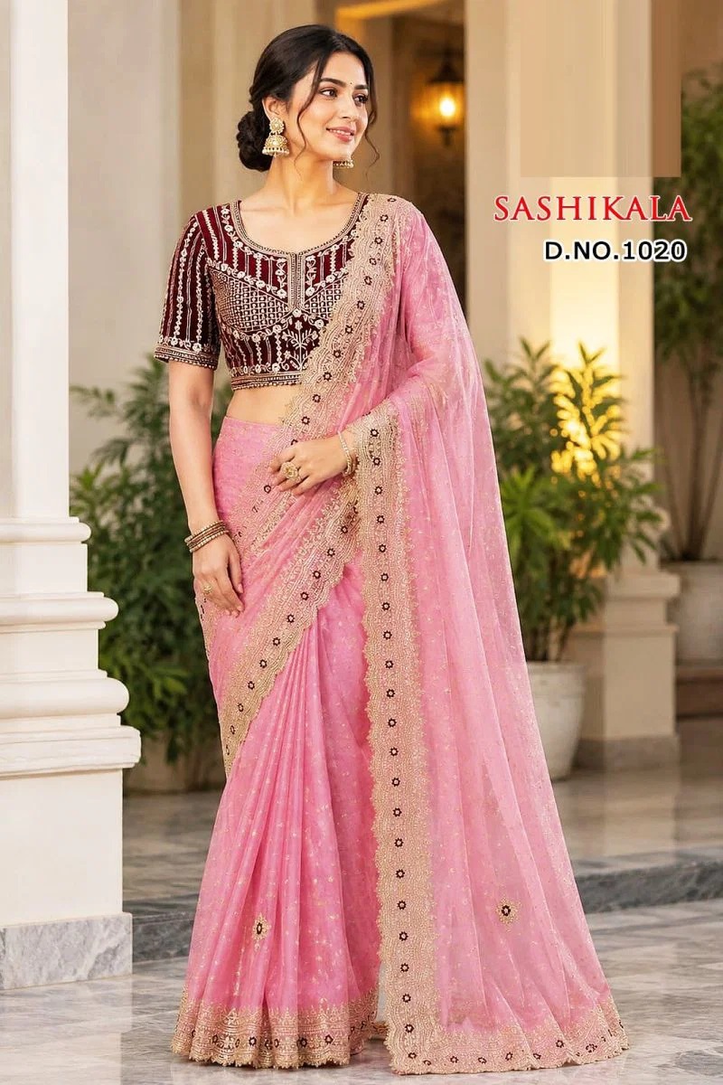 Sw Sashikala Vol 1 Embroidered Designer Saree Collection