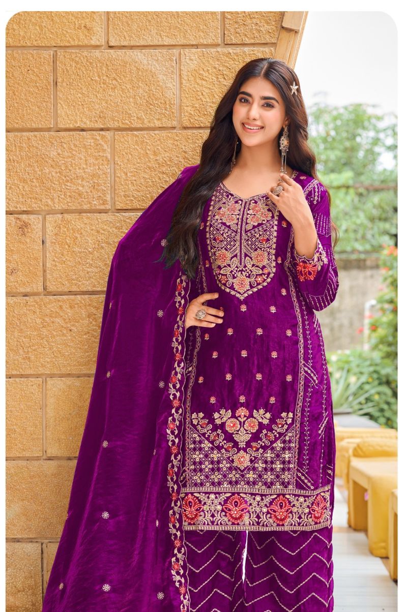 Zorista 11038 A To D Embroidered Salwar Kameez Collection